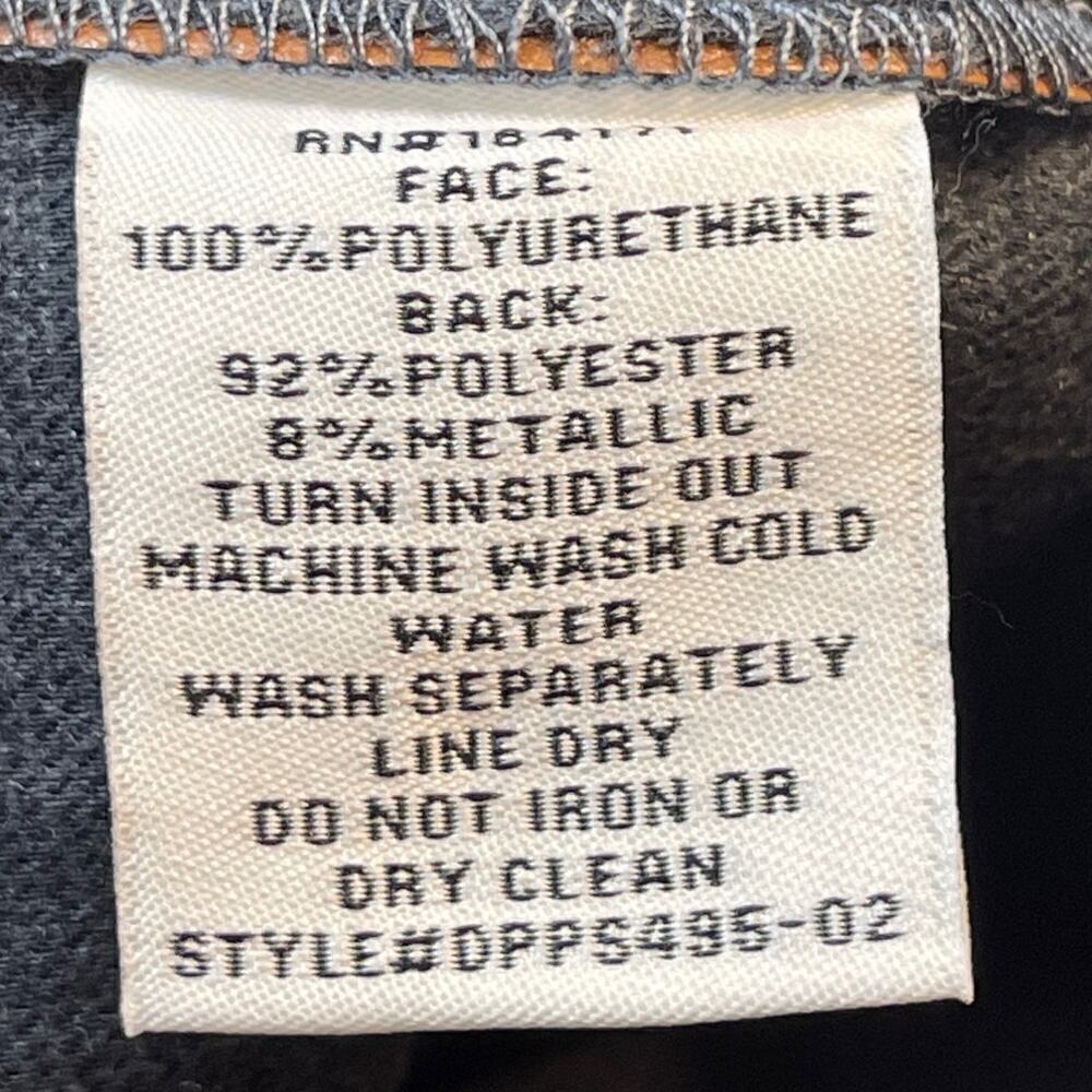 Anthropologie TwentySixHundred Faux Leather Utility Cargo Pants Size 12 NEW - Picture 10 of 11